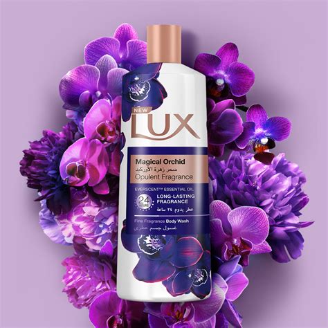 Lux divine orchid body wash